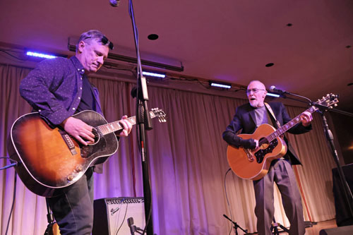 Mike Gent and Graham Parker